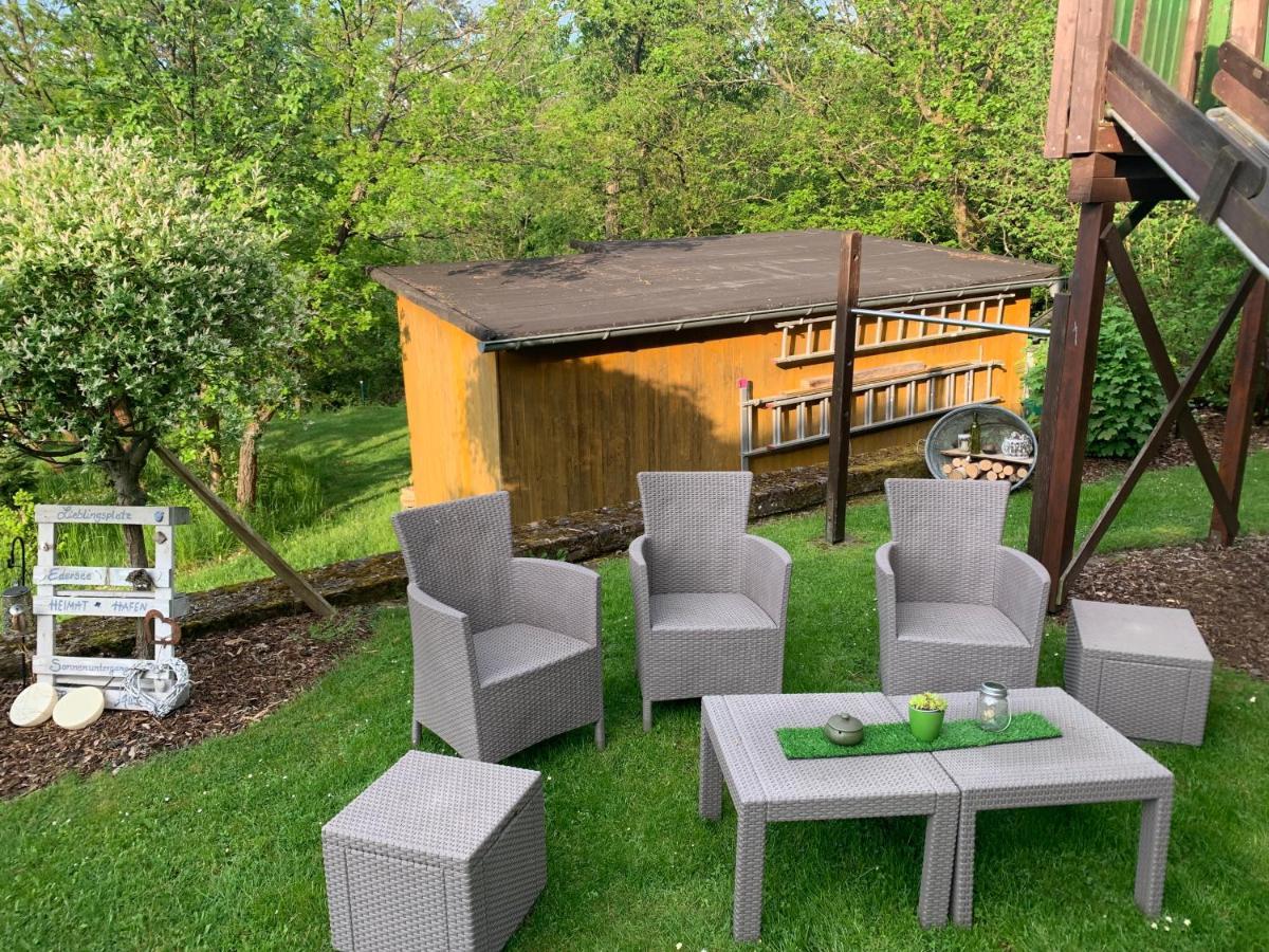 Haus Waldesruh, 3 Ferienwohnungen Hemfurth-Edersee Dış mekan fotoğraf