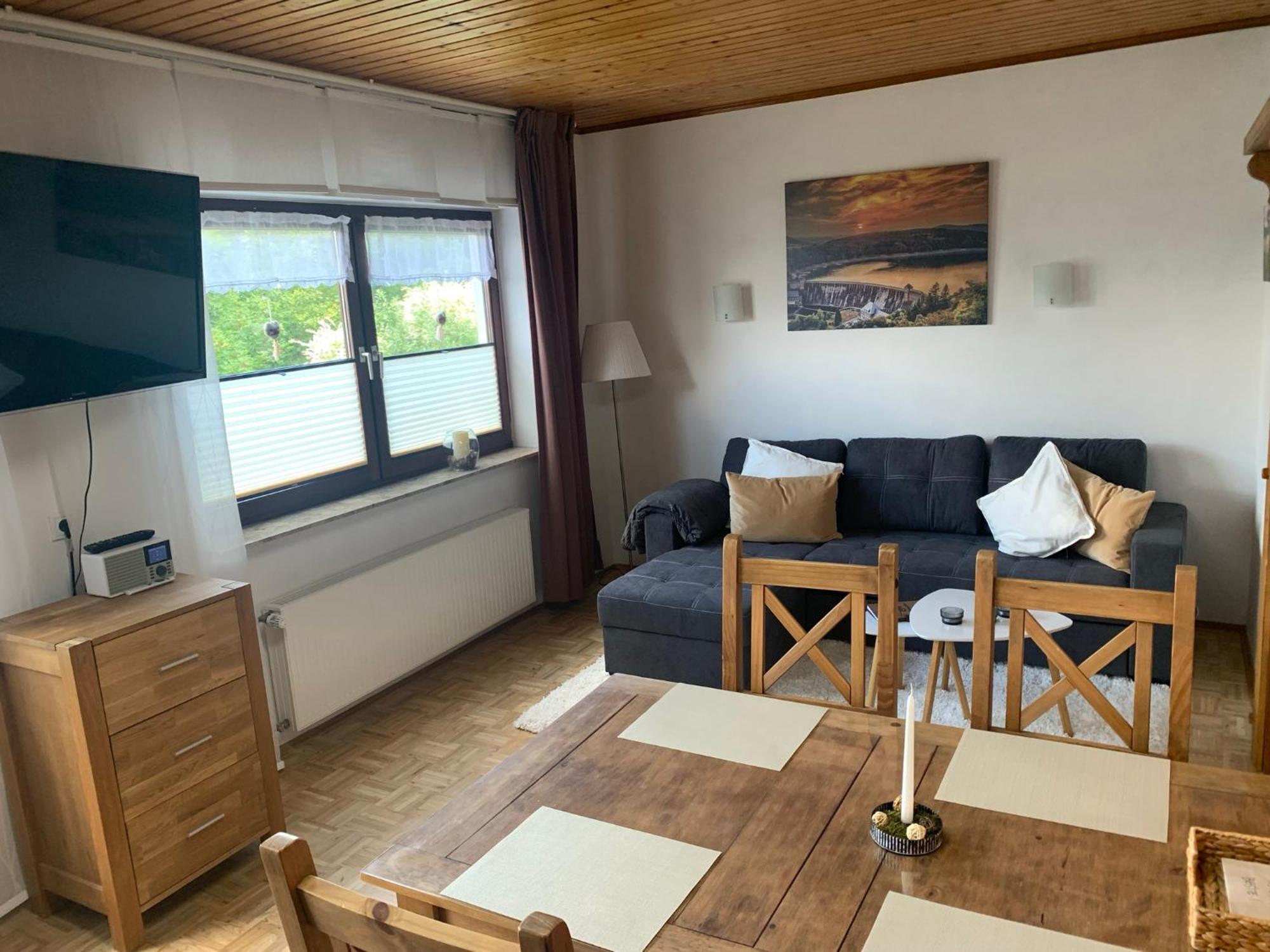 Haus Waldesruh, 3 Ferienwohnungen Hemfurth-Edersee Dış mekan fotoğraf